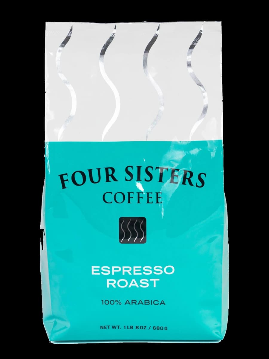 Four Sisters Coffee Espresso Roast bag