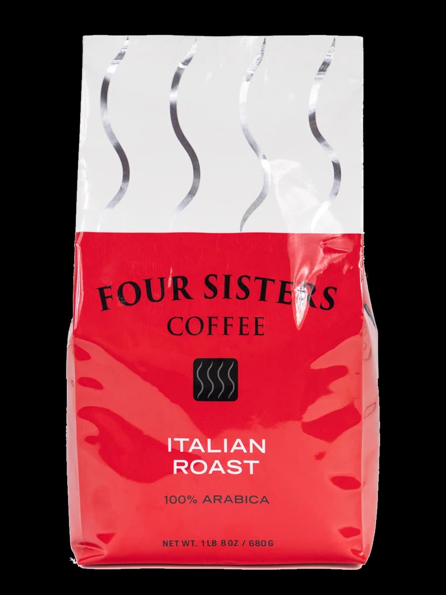 Four Sisters Coffee Italian Roast bag